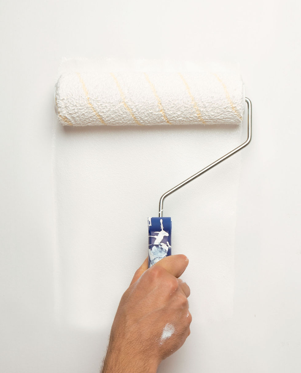 Painting With Roller