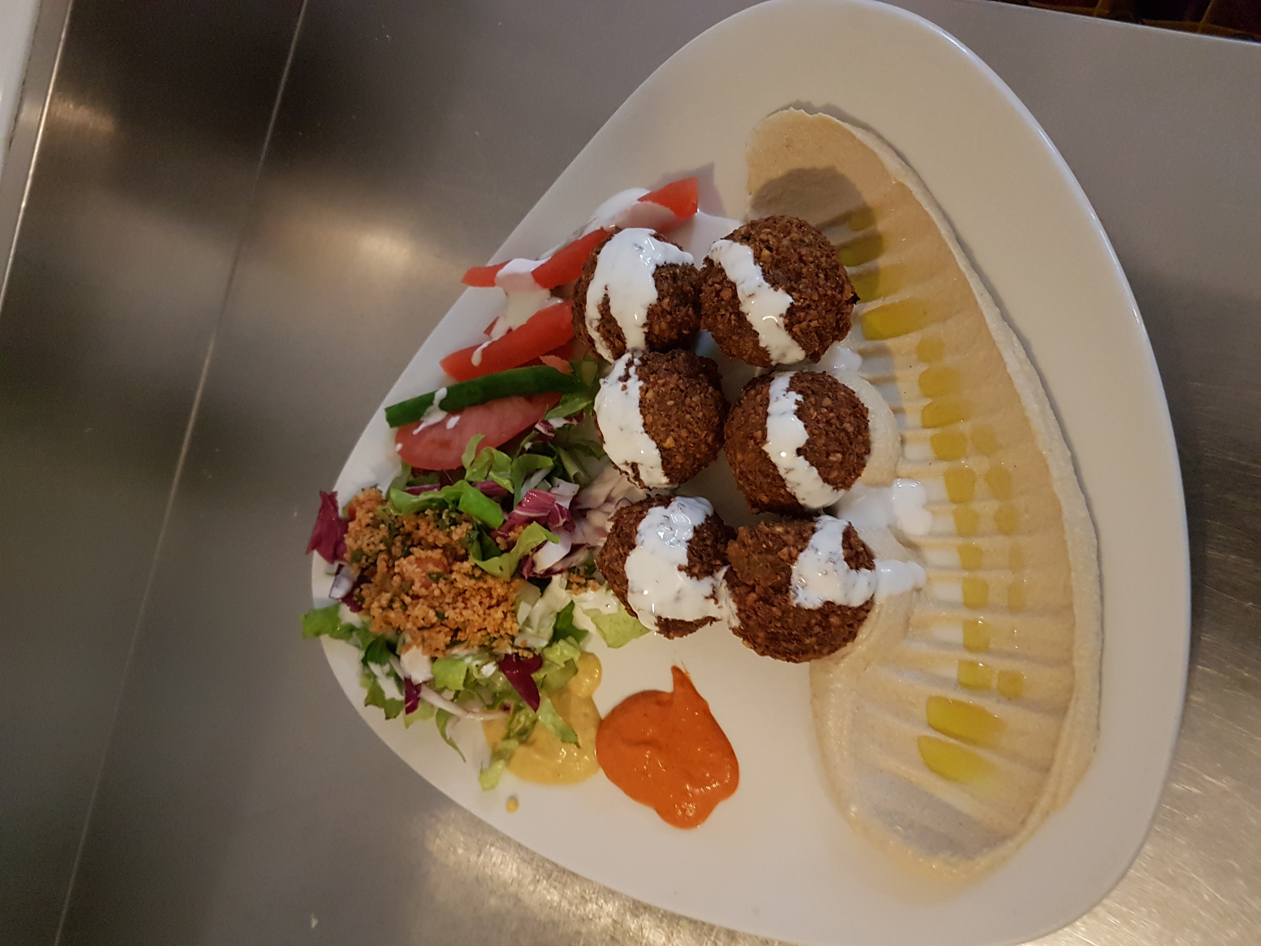 Arranged Food and Objects