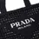 Thumbnail: Prada raffia tote bag