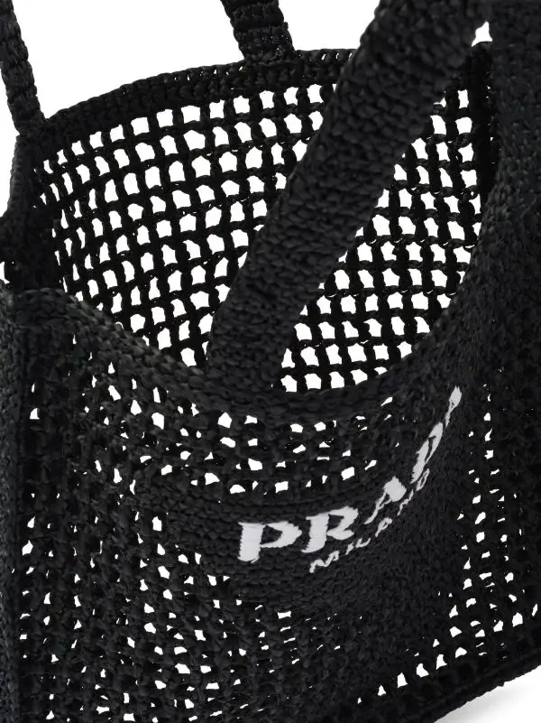 サムネイル： PRADA ラフィア トートバッグ