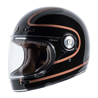 Casco Torc T1 Copper Pin Negro/Dorado