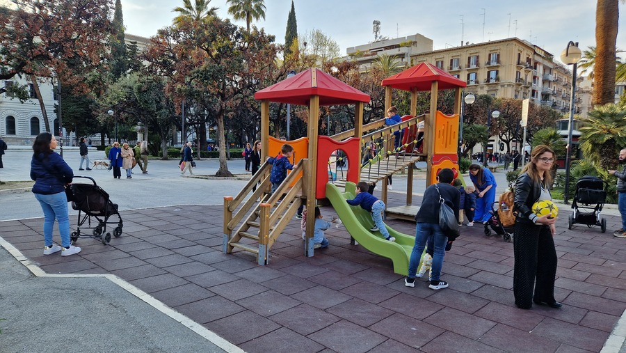 Játszótér Bari városában
