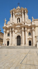 Ortigia, katedrális,Szicília