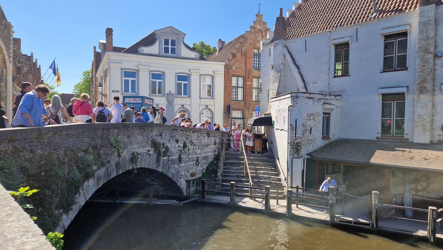 Brugge és a csatornarendszer