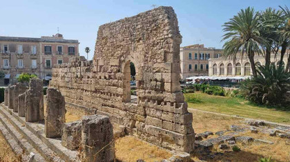 Apolló romjai; Ortigia; Siracusa, Szicília