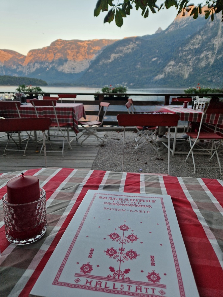 Bräugasthof Étterem, Hallstatt, Ausztria