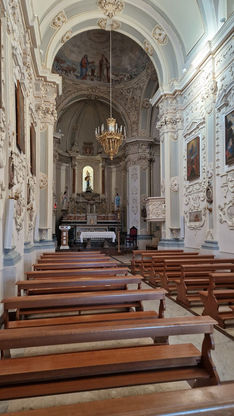 Chiesa di San Guiseppe templom belseje