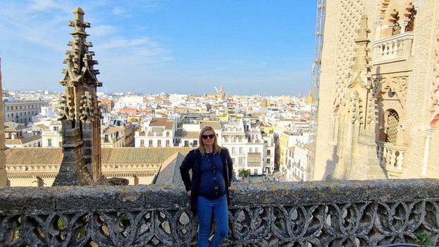 erkely; katedralis; emelet; sevilla