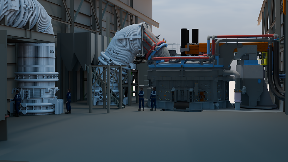 Steelmaking is powerful and great, when the right systems and protocols are implemented. Not without the right systems in place. That’s where Off-Gas and Dust & Off-Gas Collection (DOC) Systems come in. At EAFab, we engineer custom systems that help steel mills manage gasses safely, efficiently, and reliably, all while protecting the environment and prioritizing safety.