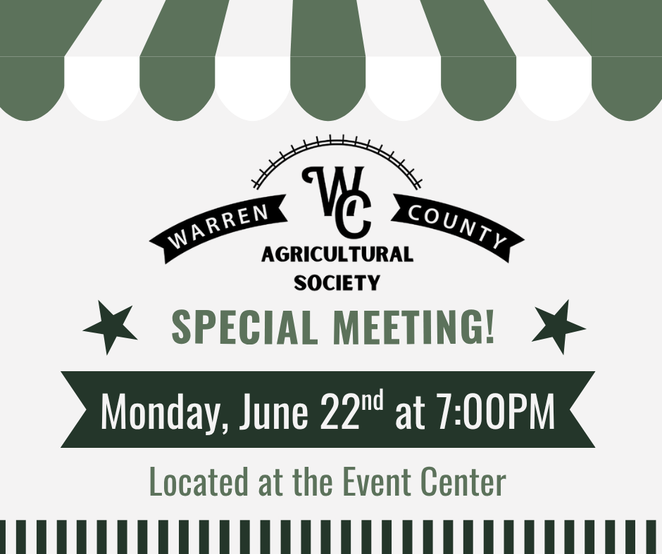 WCAS Special Meeting!