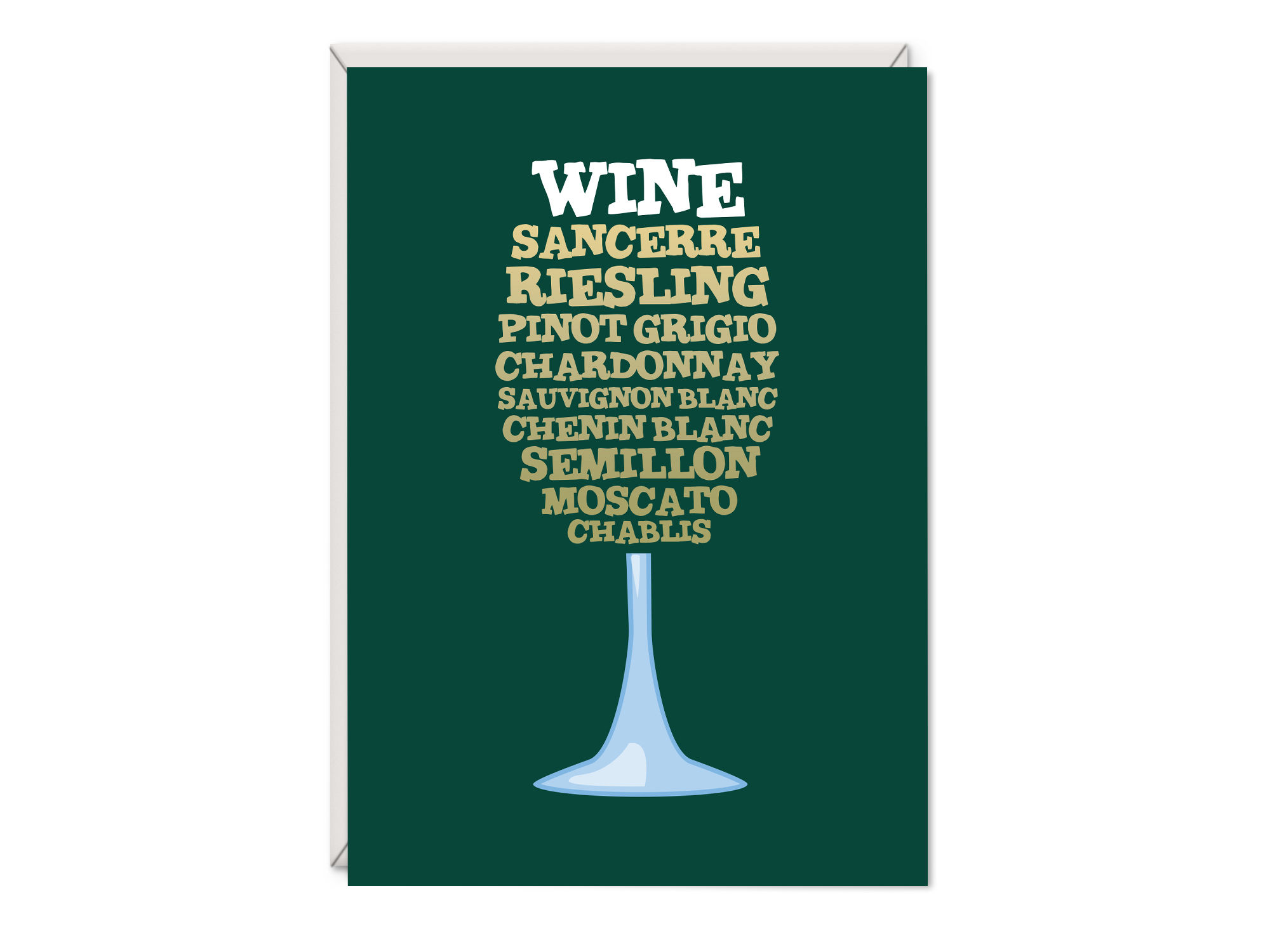 White Wine Card