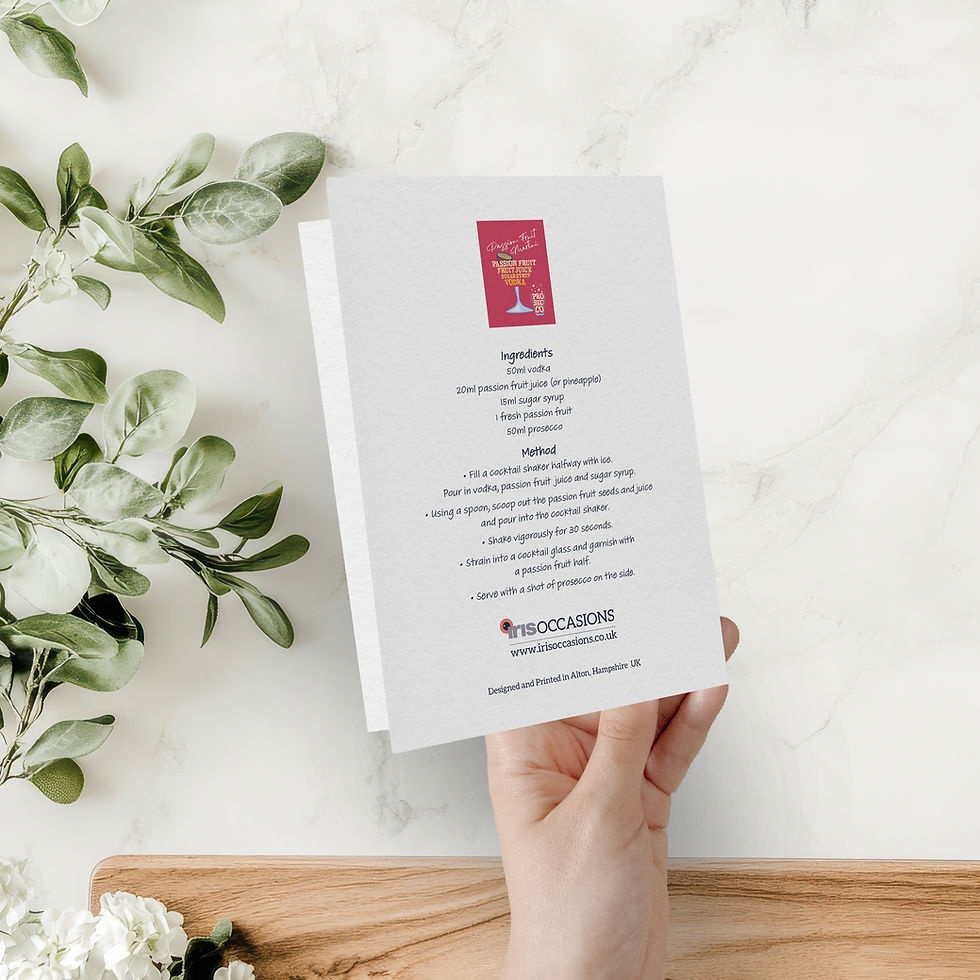 Thumbnail: Passion Fruit Martini Cocktail Card