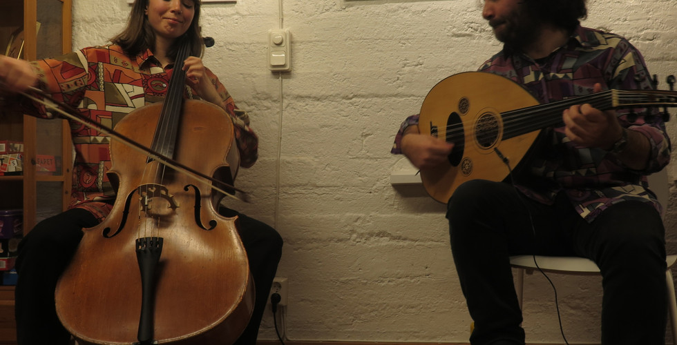 Burek duo uppträder på musikcafét Kålltorp kan