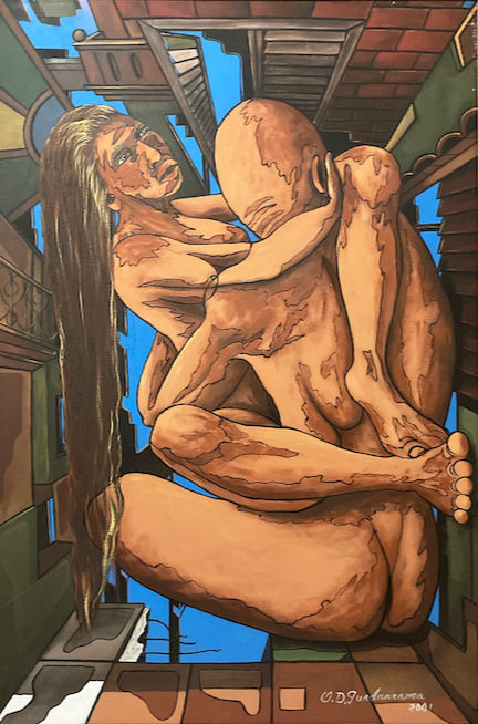 Pintura de O.D. Guadarrama, 2001