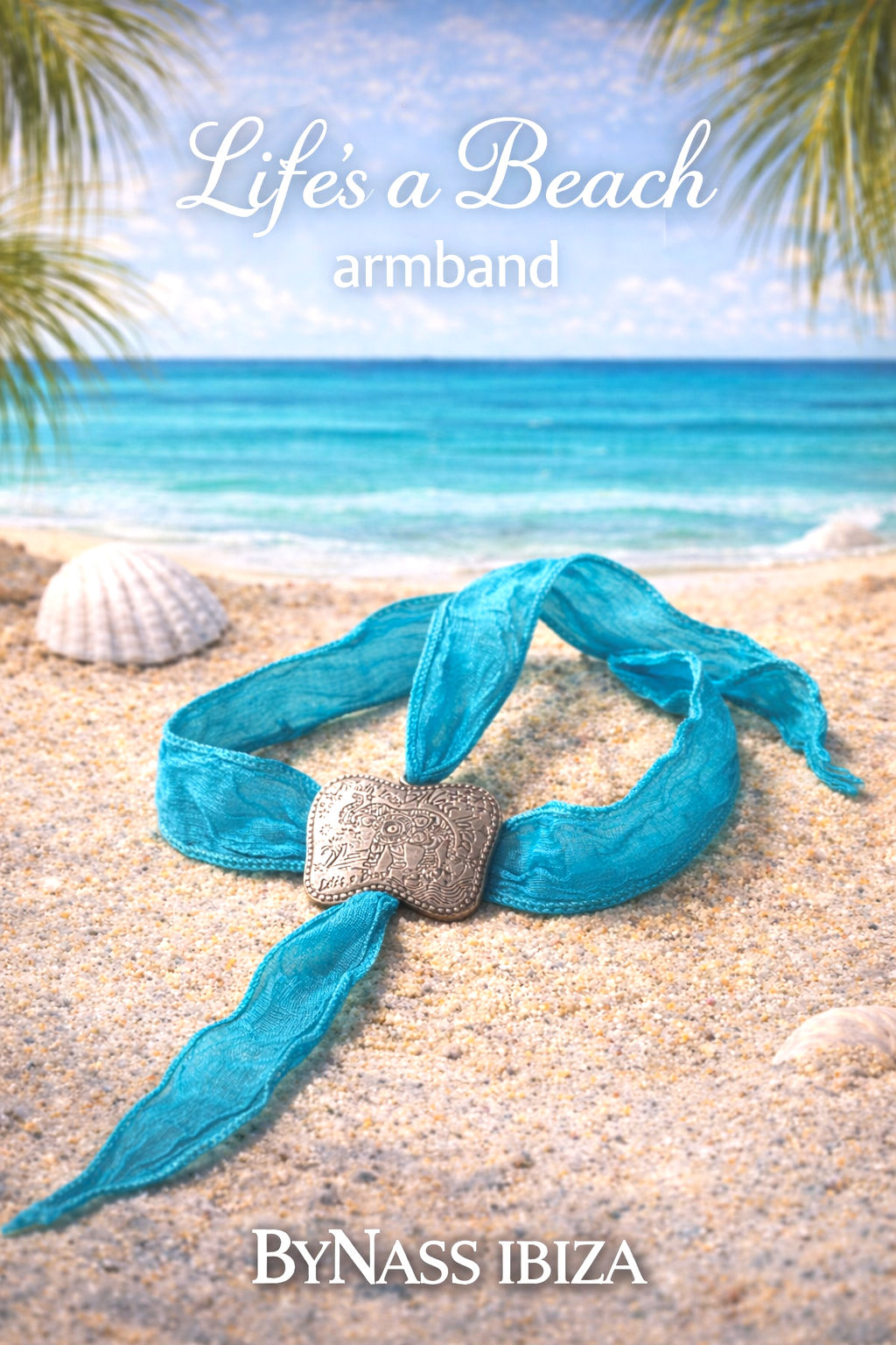 Wrap bracelet life's a beach color 7