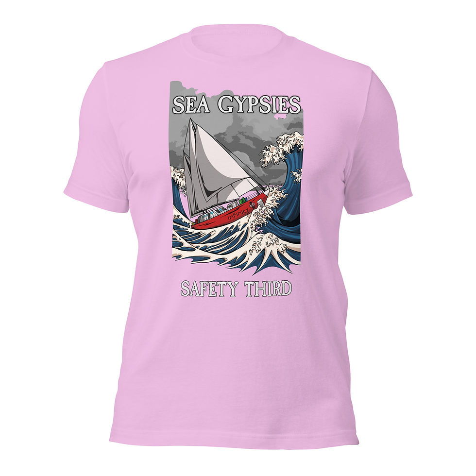 Thumbnail: Dramatic Safety Third Unisex t-shirt