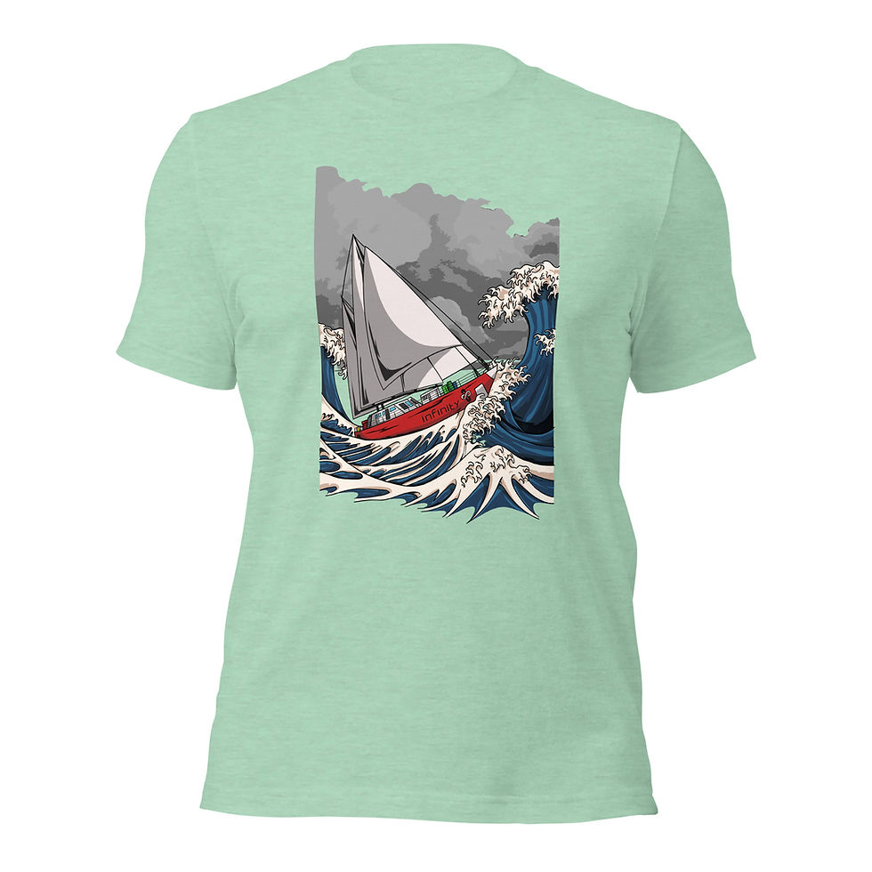 Thumbnail: Dramatic Infinity Unisex t-shirt