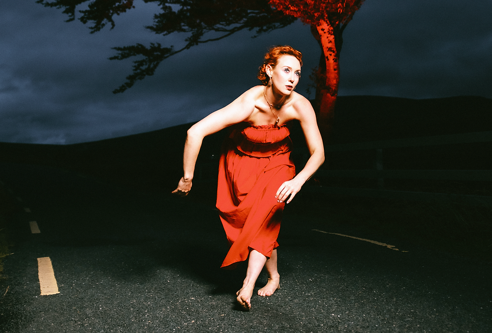 Dancer Simone O'Toole will perform pop-up dance performances in Dublin City from July 14-16 as part of BENCH by CoisCéim Dance Theatre. Image: Joshua Mulholland