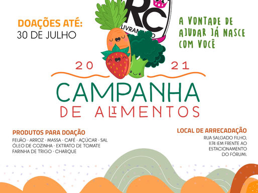 RC Livramento dá início a Campanha de Alimentos 2021