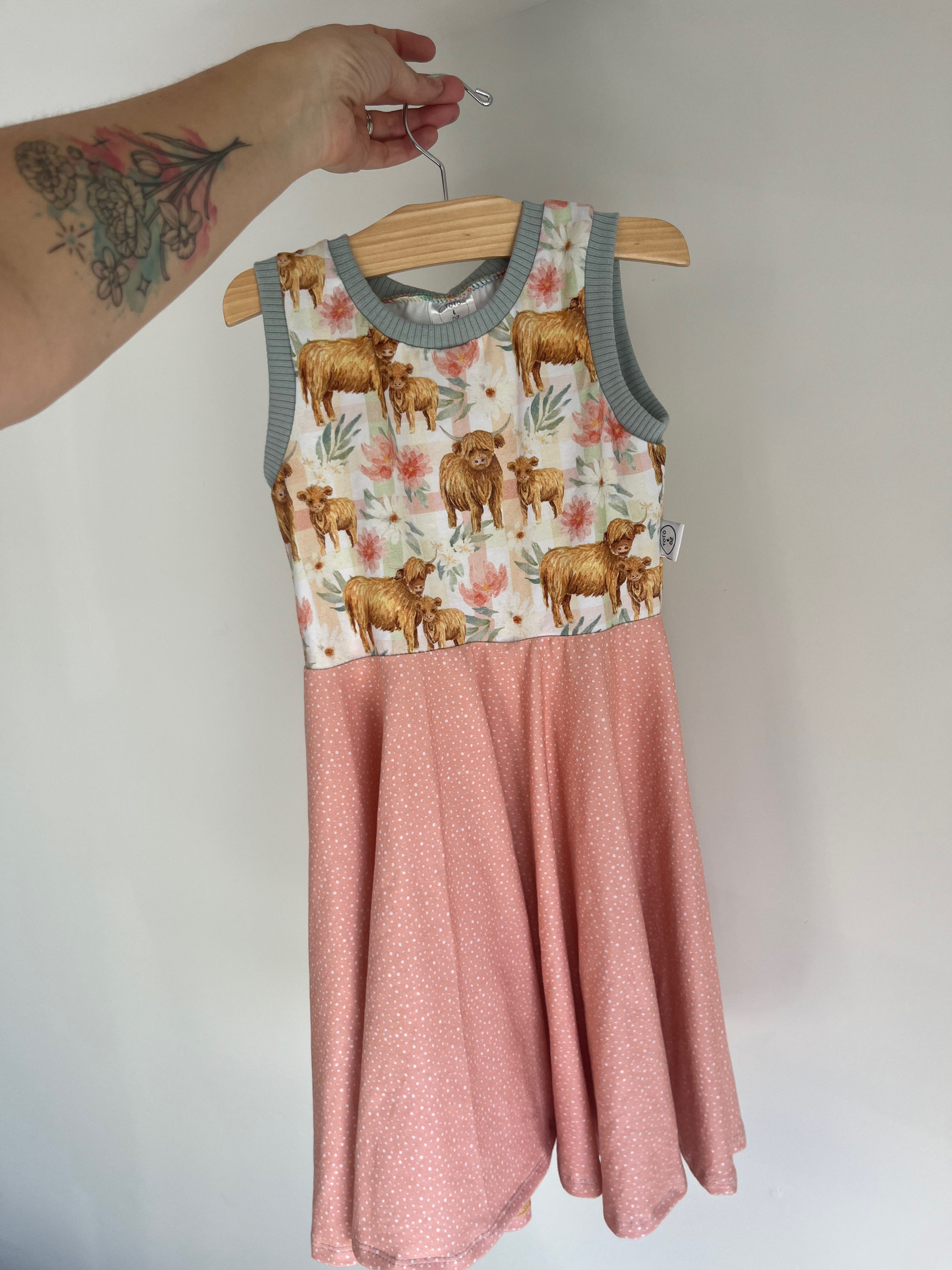 Tank dress 4-7y - Coos