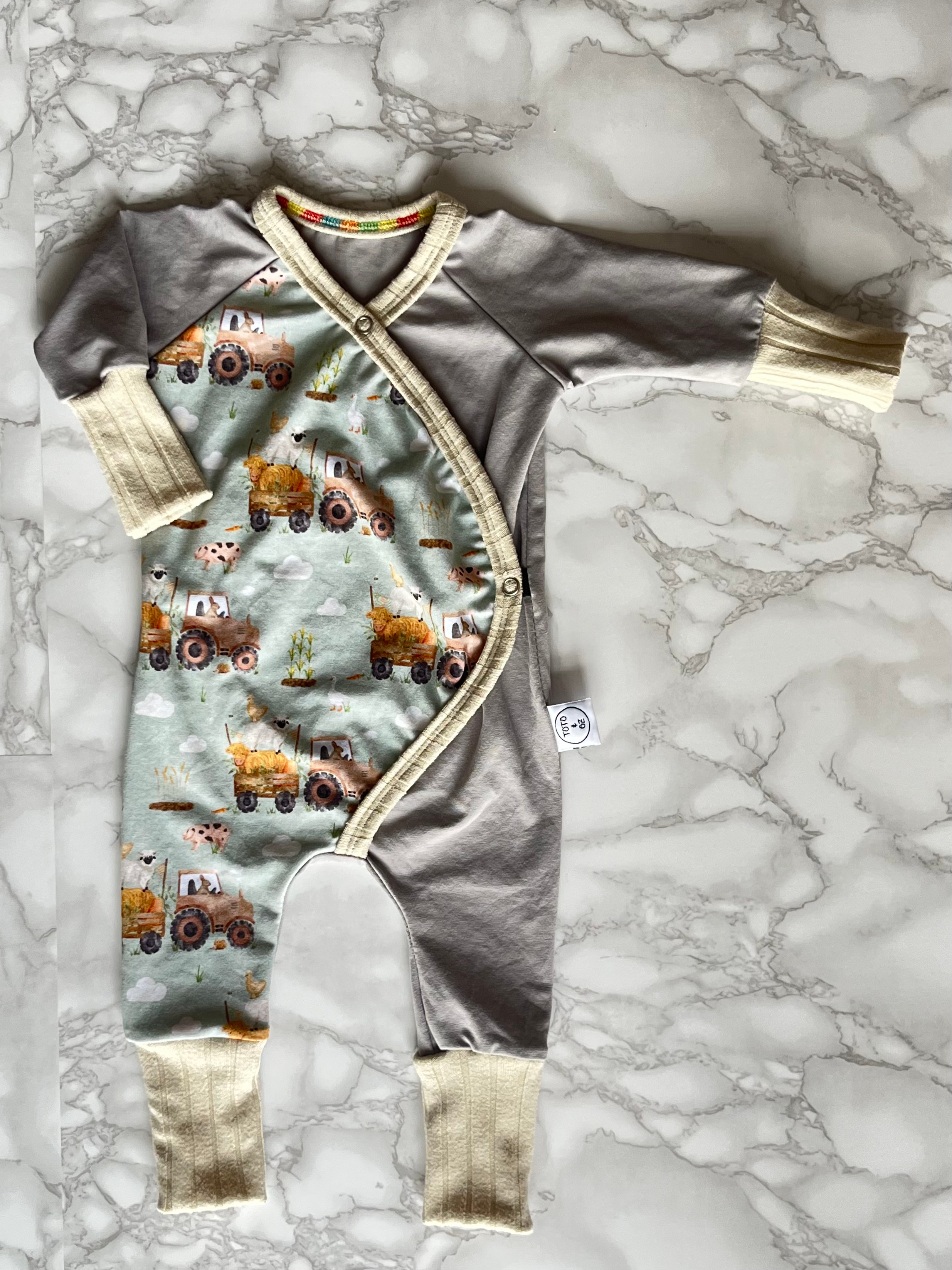Farm Crossover Romper