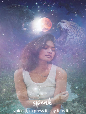 Iridescent and ethereal cosmic oracle for finding your true self