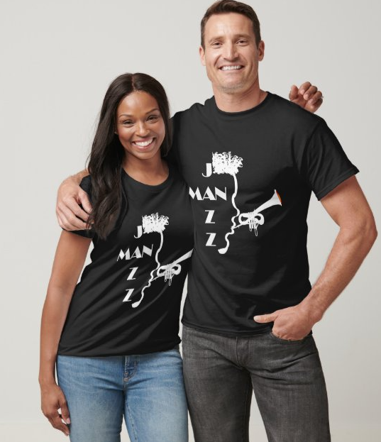 Thumbnail: Jazz Man (Black T-Shirt)
