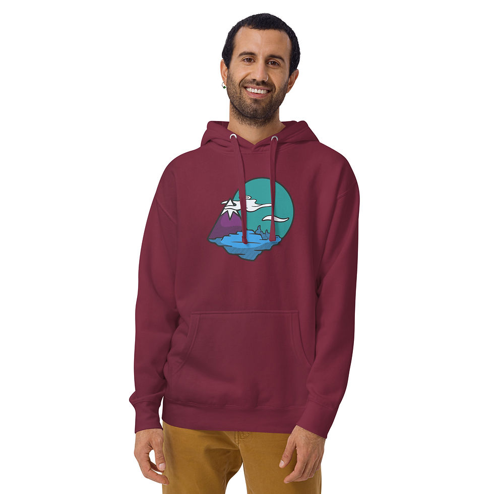 Thumbnail: Desert Night Unisex Hoodie