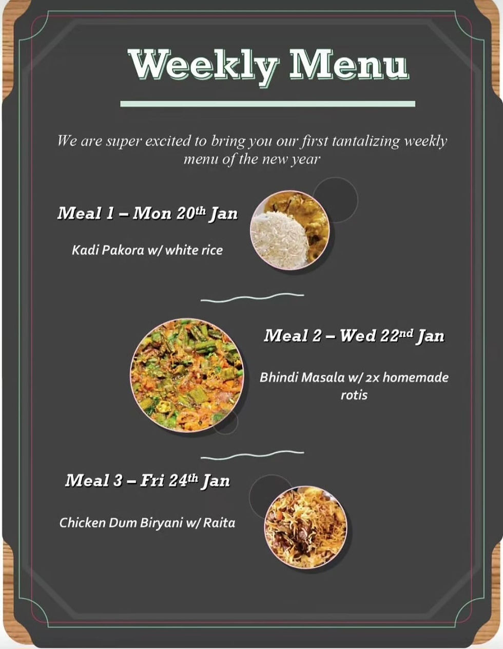Weekly Menu- 2