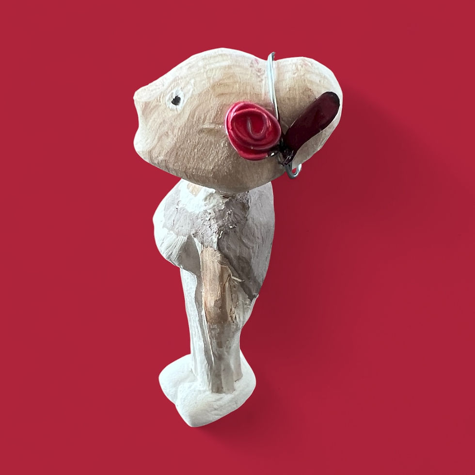 Miniaturbild: Holzfigur „Mia“ ca. 10x3x3cm