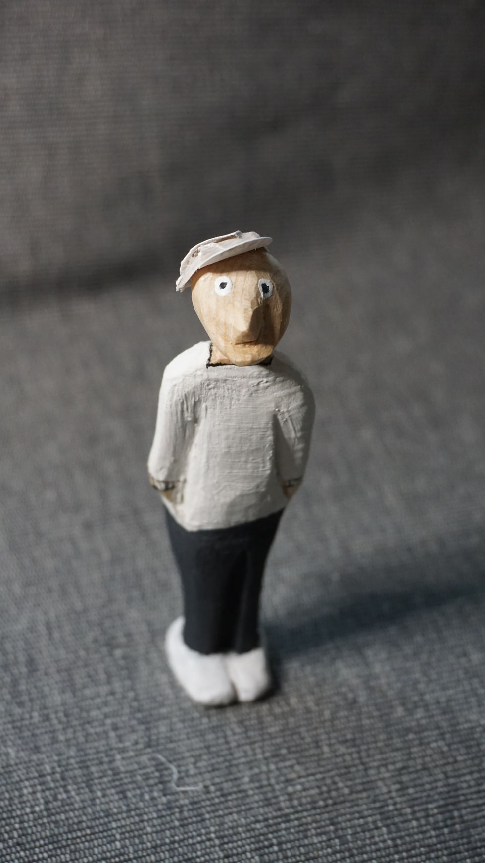 Miniaturbild: Holzfigur „Herr Jansen“ ca. 10x3x3cm