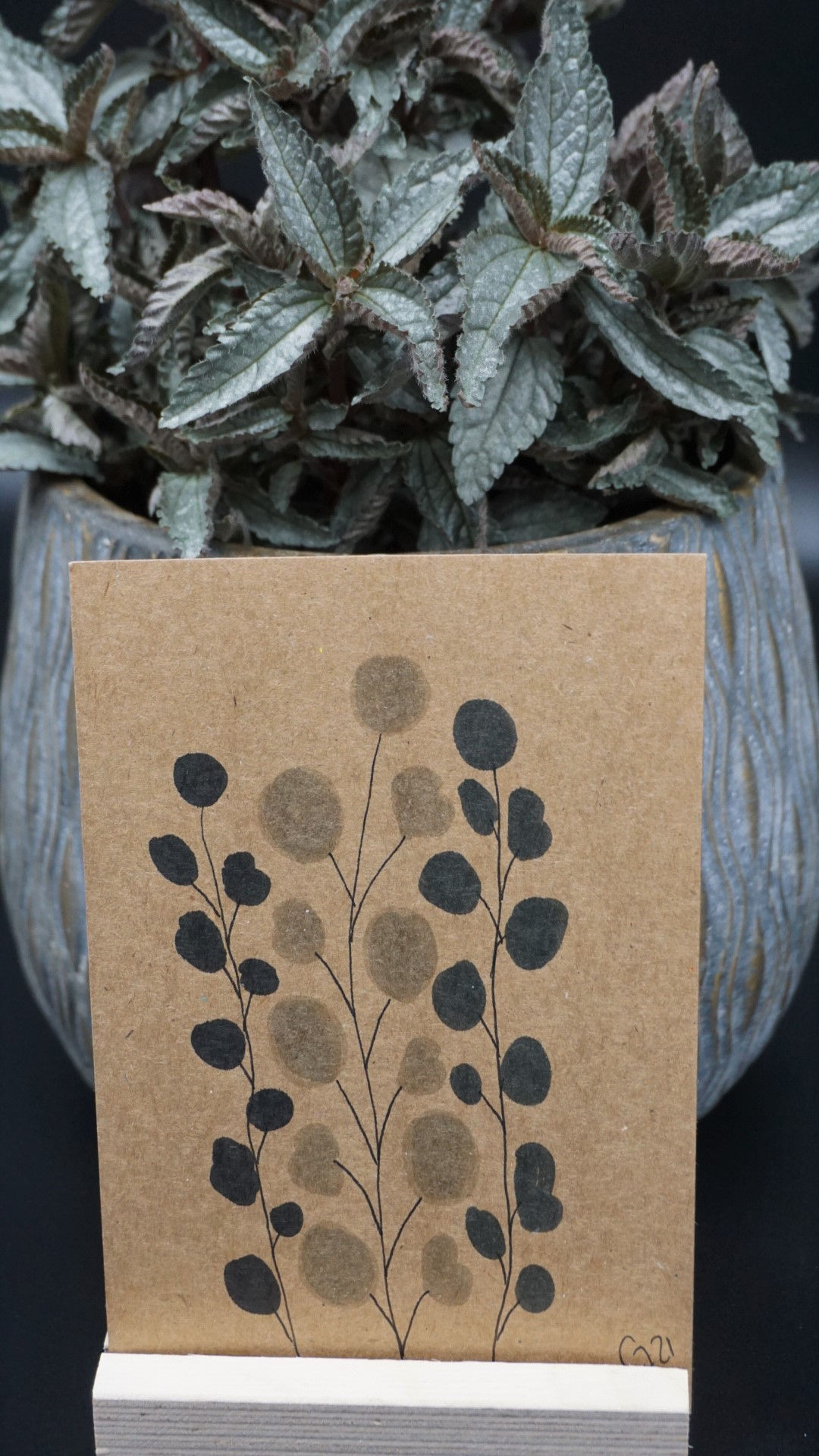 PURE NATURE LINE Kraft 6er SET Postkarten DIN A6 Original