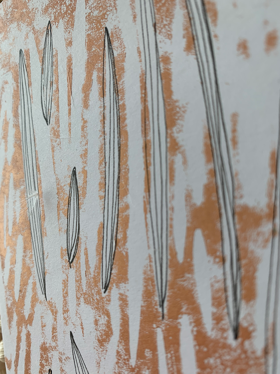 Miniaturbild: linoLine “fresh orange” 2er SET Postkarten inkl. Umschläge 