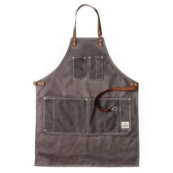 Dapper Dan Barber Apron - Grey