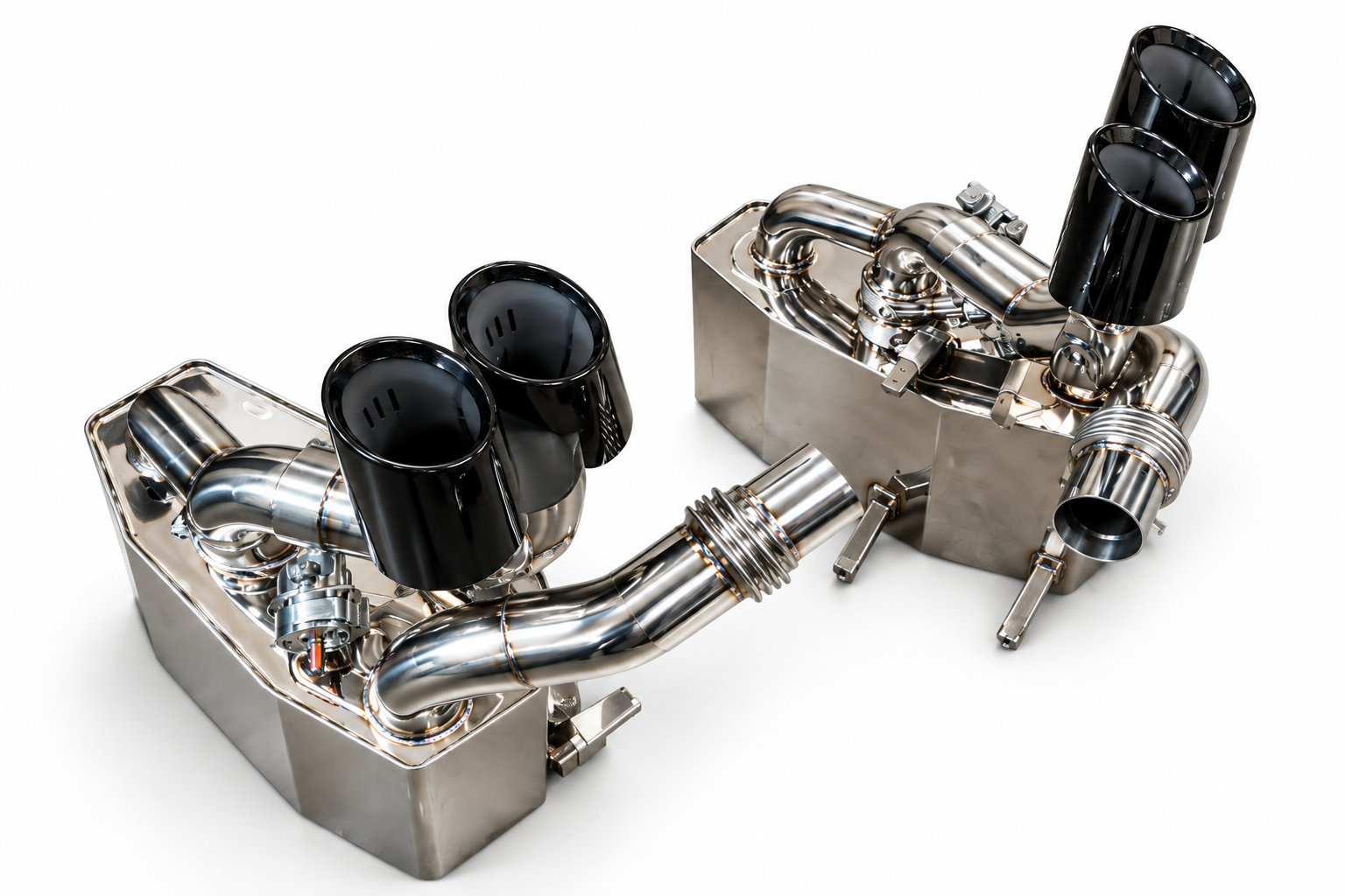 9m 997.1 Valved silencer set