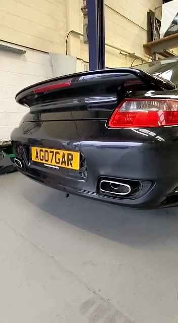 ภาพขนาดย่อ: 9m 997.1 turbo silenced system with 200 cell catalysts