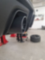 Thumbnail: 9m 718 GT4RS/SpyderRS weissach titanium style tailpipes