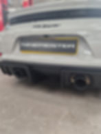 Thumbnail: 9m 718 GT4RS/SpyderRS weissach titanium style tailpipes