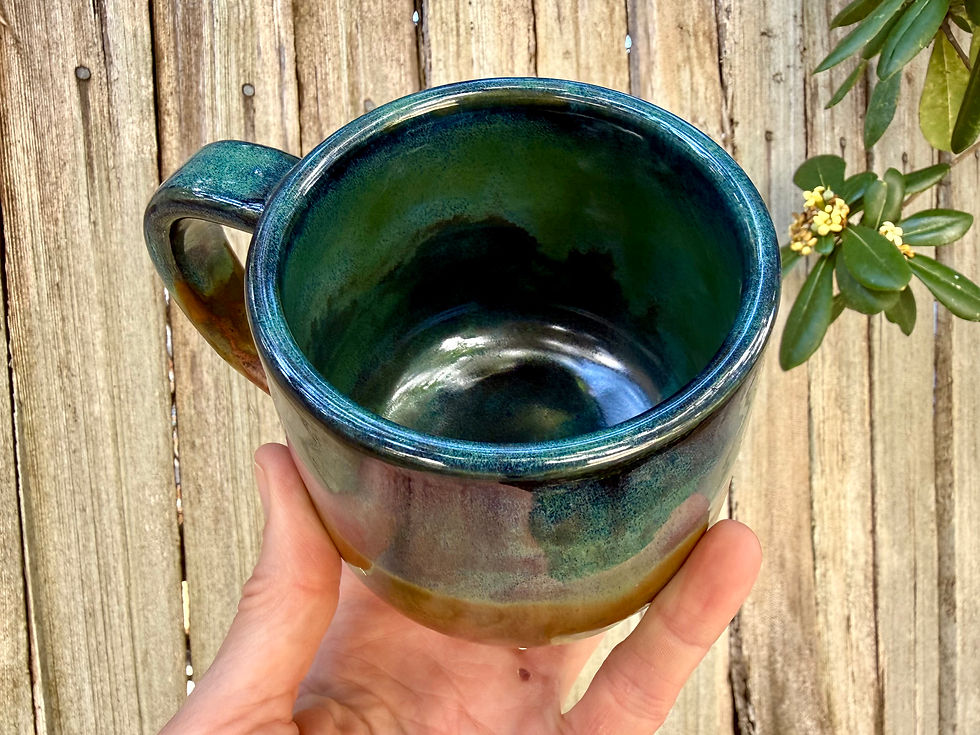 Thumbnail: Copper/blue-greenish mug