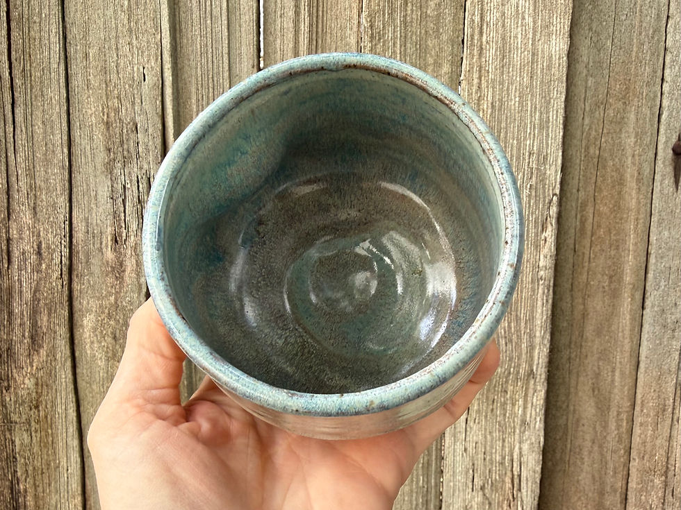 Thumbnail: Blue/green creamy drippy tumbler