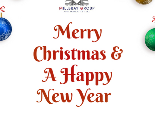 Millbray Wishes All Customers New & Existing A Very Merry Christmas!