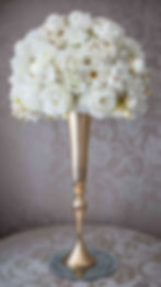 White Silk Floral Arrangement