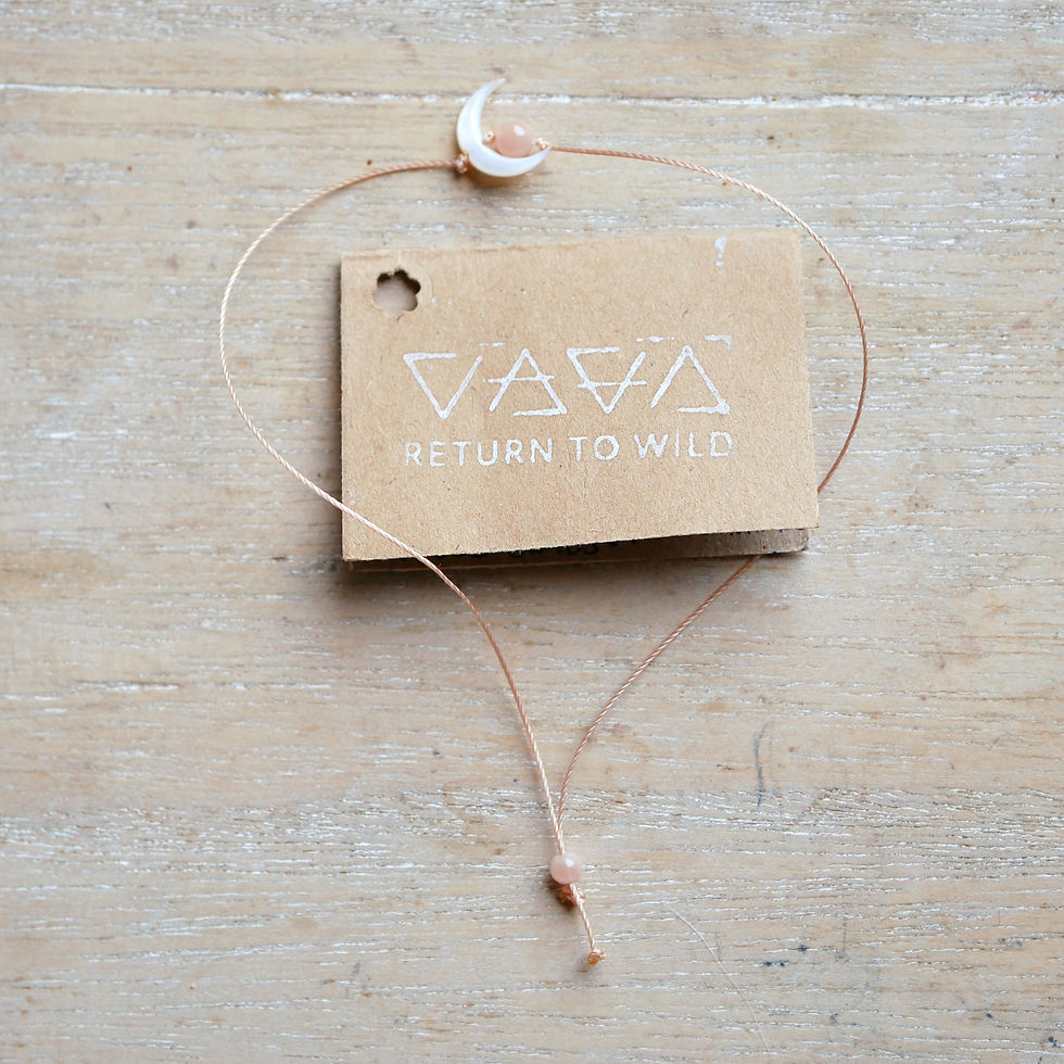 Thumbnail: MOON LIGHT Nude Gemstone Bracelet