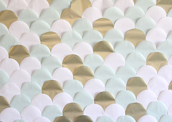 Scalloped Backdrop