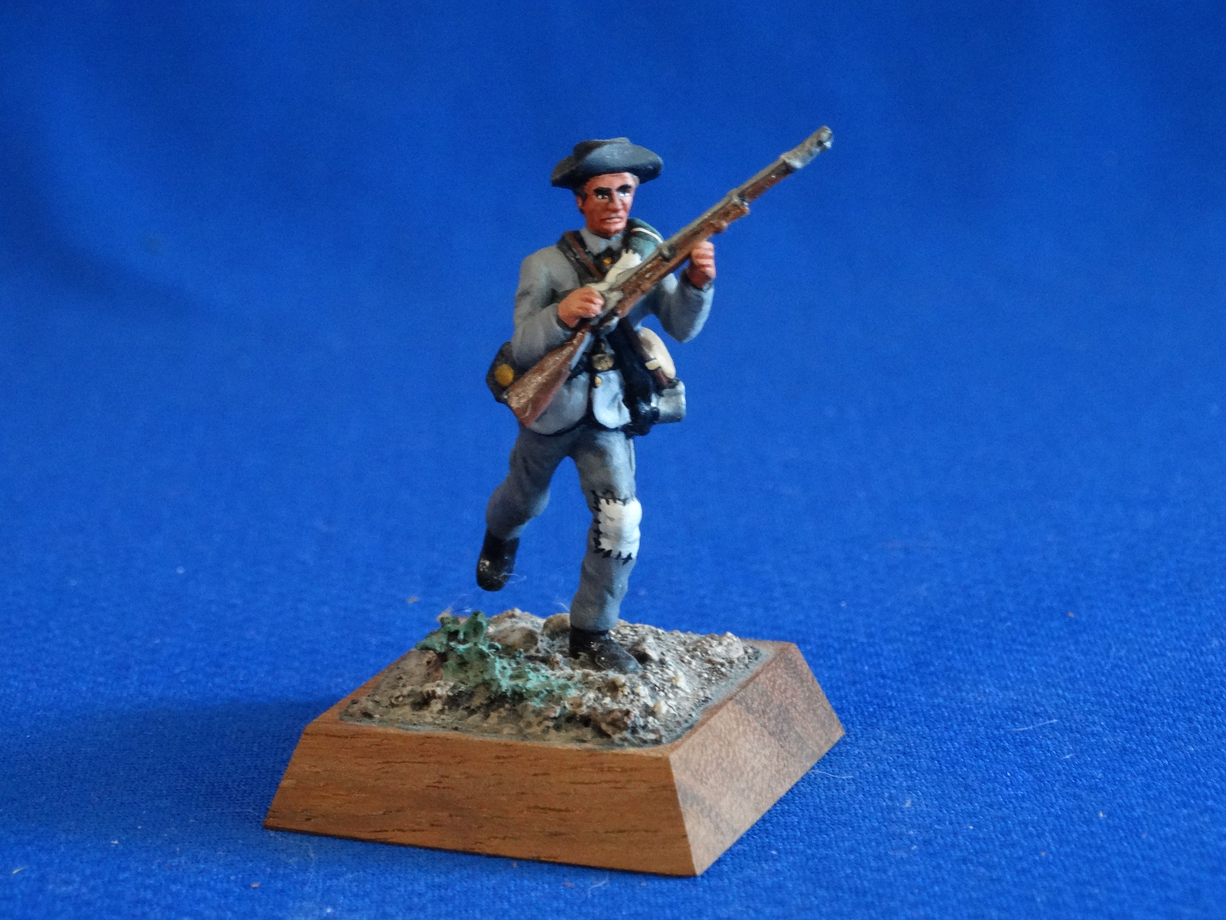 NR-049 - Highland Officer - Metal on Wood Base - Imrie-Risley (?) (Scale: 50mm