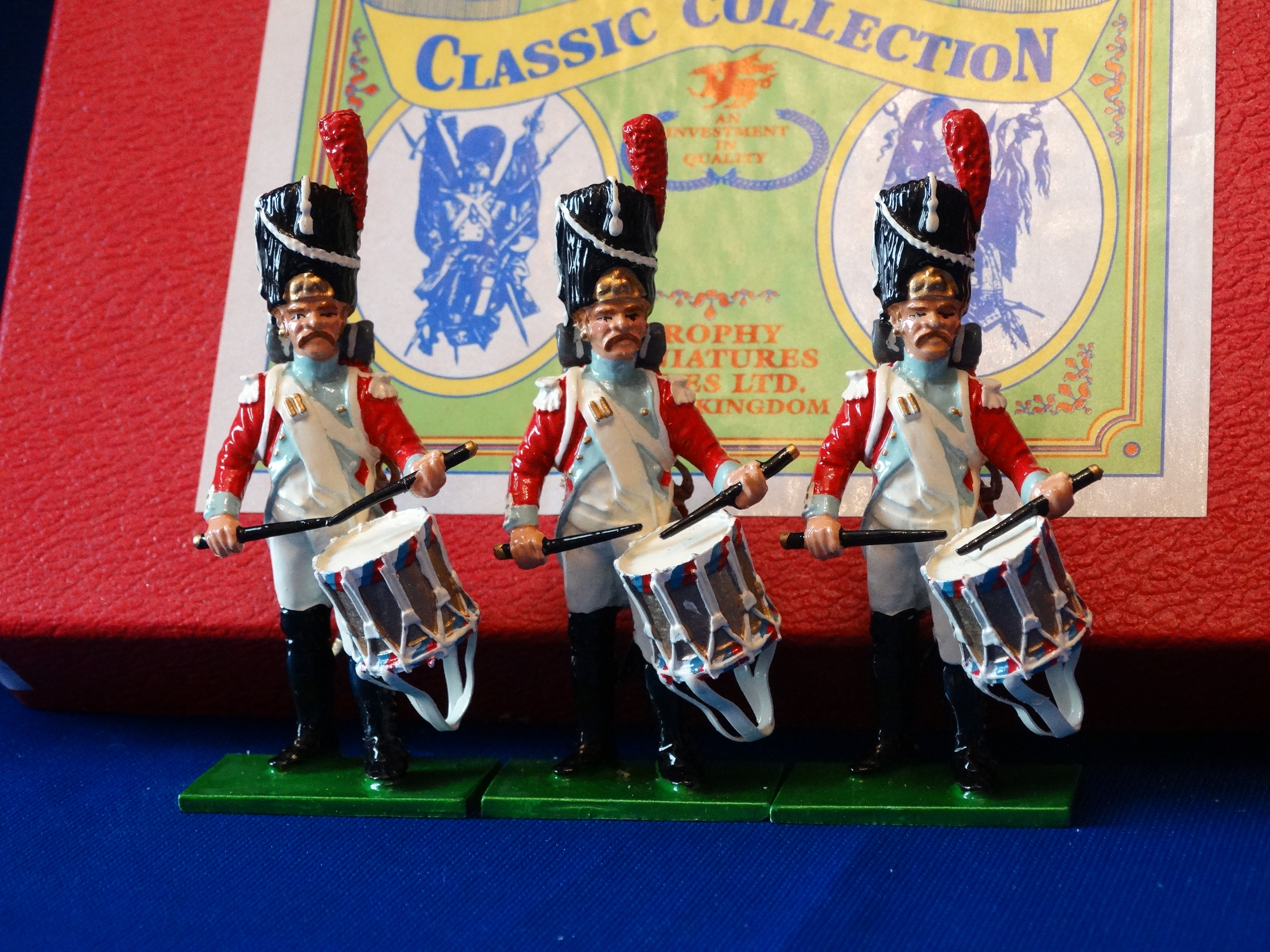 COJF-2933 - Austrian Drummers (WA67S) - Napoleonic War - Trophy - 54mm Metal