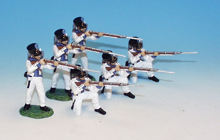 COKM-1000 - Westphalian Army Firing (6 Figures) (Set WLI.1) - Frontline