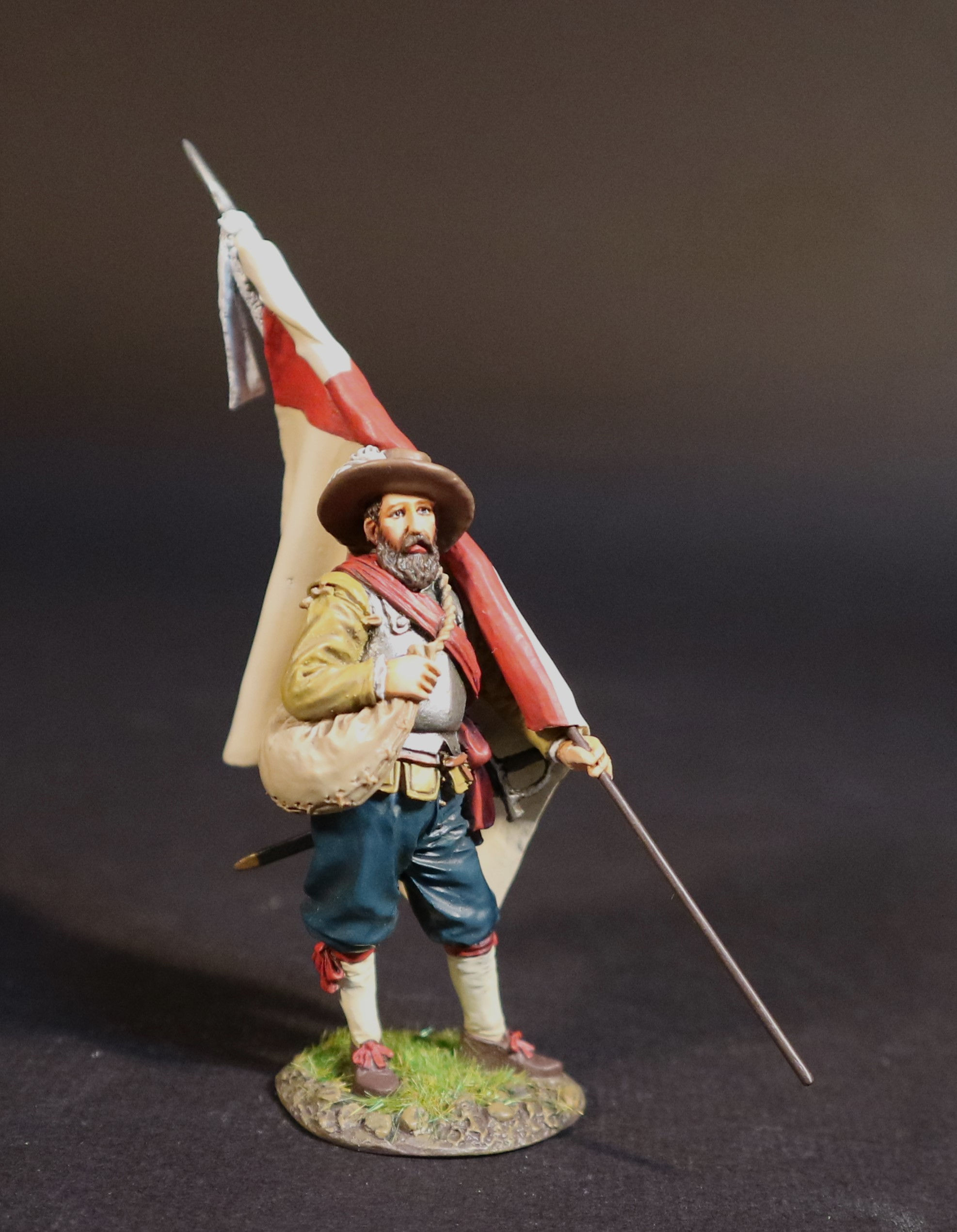 JT-02 - Standard Bearer, Virginia Militia