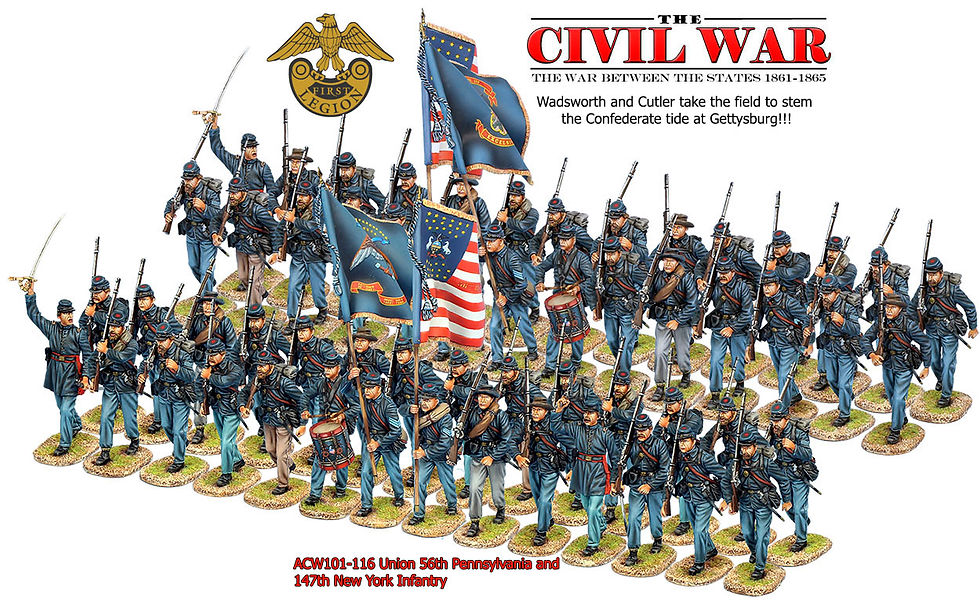 Union 56th PA and 147th NY Vols