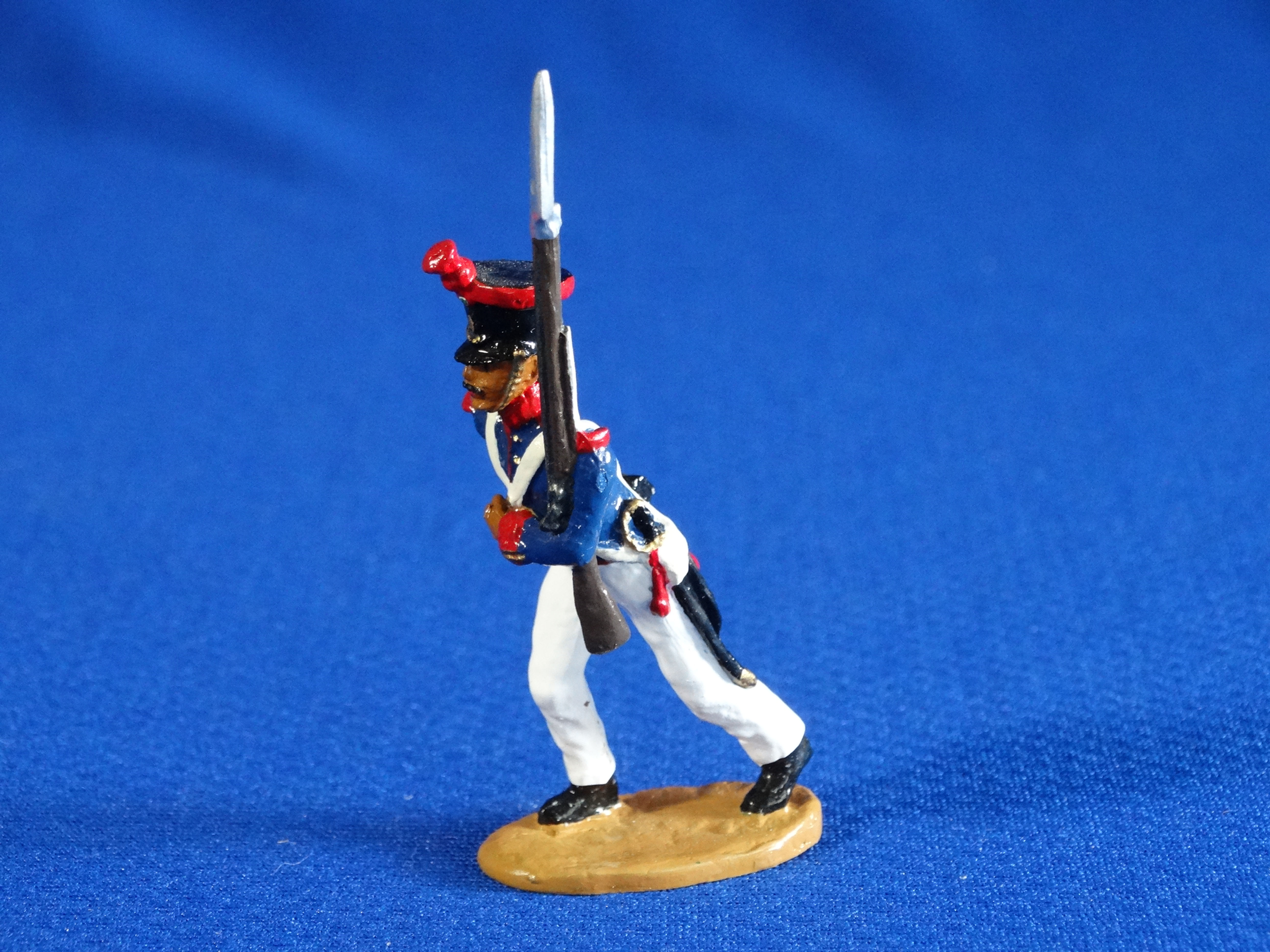 CORD-AL028 - Mexican Grenadiers Advancing - Alamo - Unknown Manufacturer - 54mm